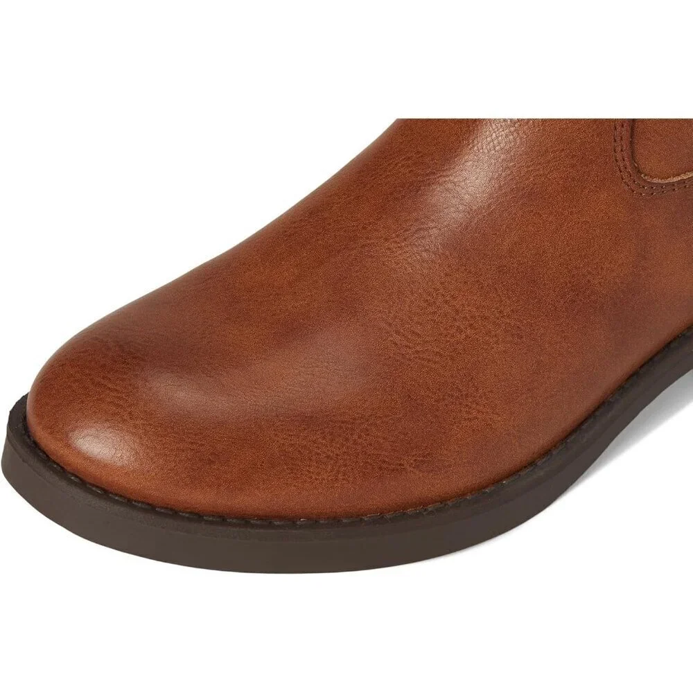 girls Cognac Kellie Button Riding (Little Kid/Big Kid)